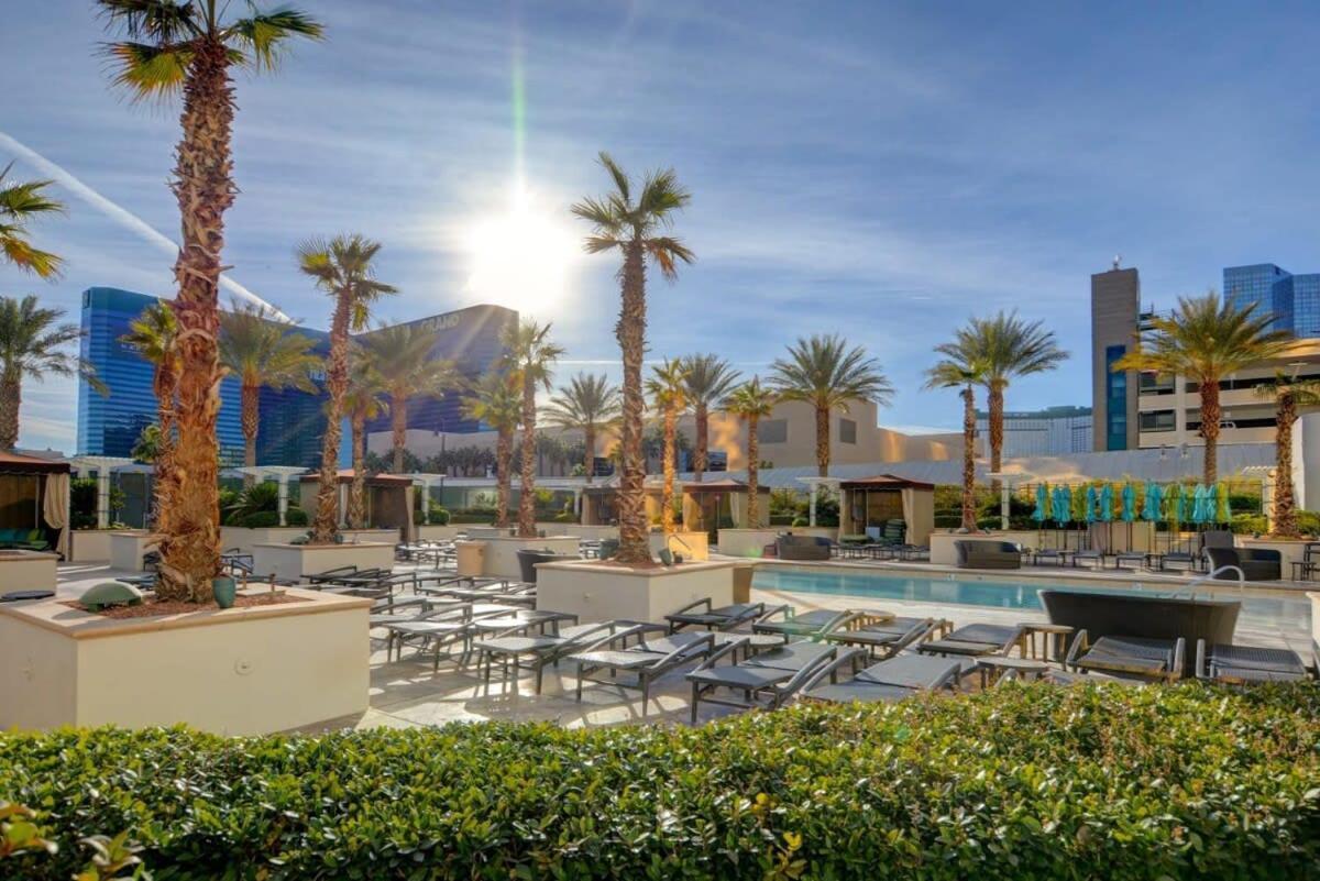 Mgm Signature-18-701 1Br2Ba Strip View Balcony Las Vegas Exterior photo